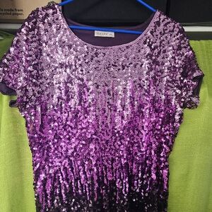 Women's sparly top